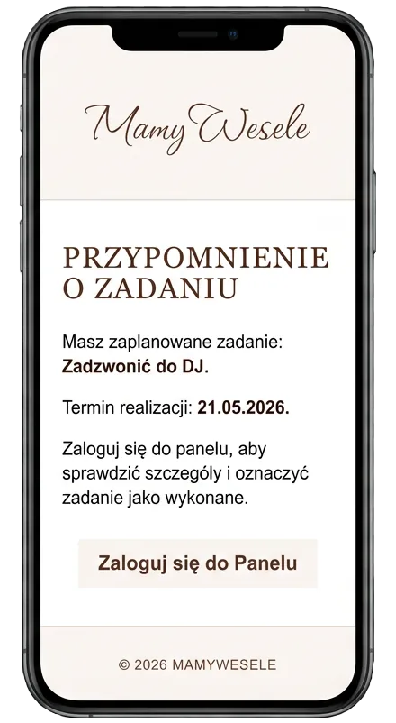 Powiadomienia push i e-mail, żeby nic nie umknęło